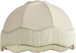 QAZQA Heritage - Abat-jour - Ø 45 cm - Beige - Tissu