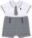 Chicco Romper Wit Katoen 80% 6-9 mnd