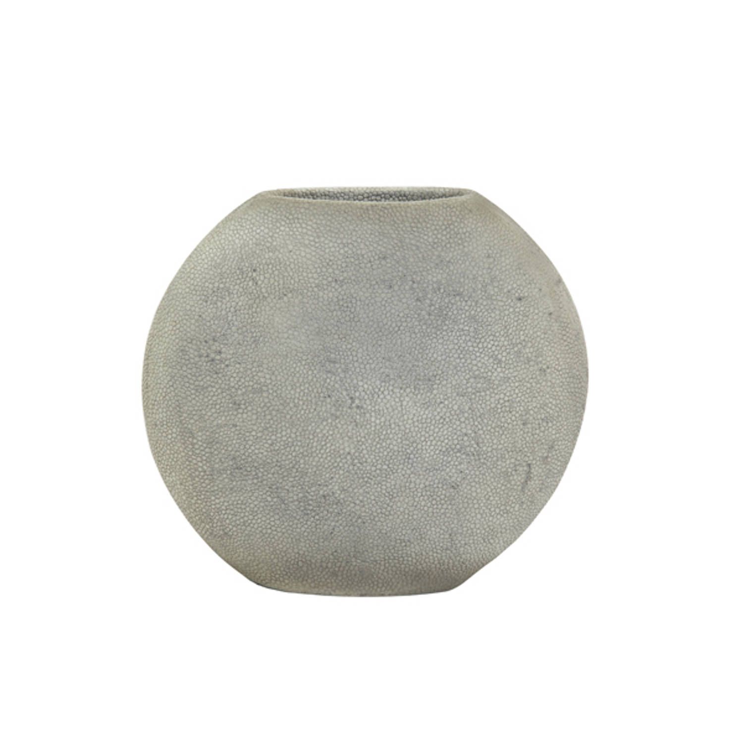 Light & Living Vaas Rayskin - 40x14x36 cm - Grijs