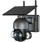 Ctronics 2.5K 4MP Draadloze Wifi Beveiligingscamera Zonne-energie Buiten PTZ IP Camera
