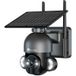Ctronics 2.5K 4MP Draadloze Wifi Beveiligingscamera Zonne-energie Buiten PTZ IP Camera