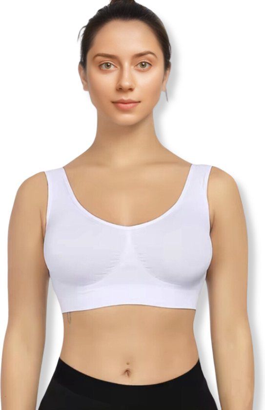 Comfort BH zonder beugel - Maat 3XL - Wit