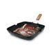 Grillpan BBQ Grillpan 28 x 28 x 4 cm, inklapbare handgreep