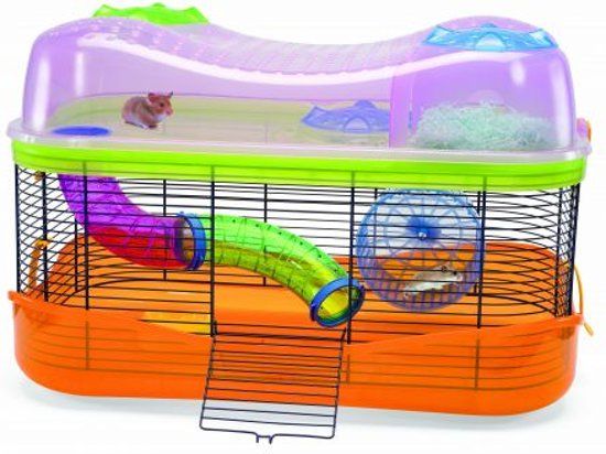 Imac Petgear knaagdierkooi fantasy 58 x 38 x 38 5 cm - 1 ST