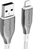 Cygnett USB-A naar Apple Lightning Kabel 1 Meter - Wit