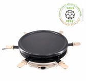 Little Balance Happy Cheese Trio raclette 6 personen 1200W Beige/Zwart