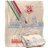 HARRY POTTER Silky Touch superzachte plaid 152 x 127 cm