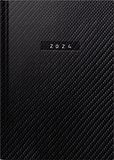 rido/idé Weekkalender "Carbon" model futura 2 2024