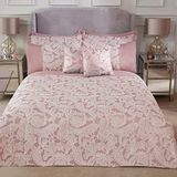 Emma Barclay Duchess Dekbed Eenpersoonsbed, 100% Polyester, Blush Pink