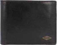 FOSSIL Ryan Passcase Portemonnee Leer Zwart