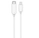 Microconnect USB3.1CL2 Lightning-kabel 2 m Wit