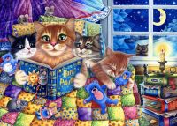 Bluebird Puzzle Puzzle Contes pour le Coucher des Chatons - 200 à 499 pièces