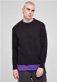 Urban Classics Heavy Oversized Gebreide trui L Zwart