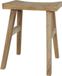 Teak tabouret - 40x30x50 cm - Rectangulaire - Bois massif