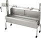 Happiq Rotisserie BBQ 2 in 1 RVS 60 kg Hauteur Réglable Grill Électrique