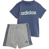 Adidas Katoenen t-shirt en korte broek voor baby's Essentials Lineage Organic