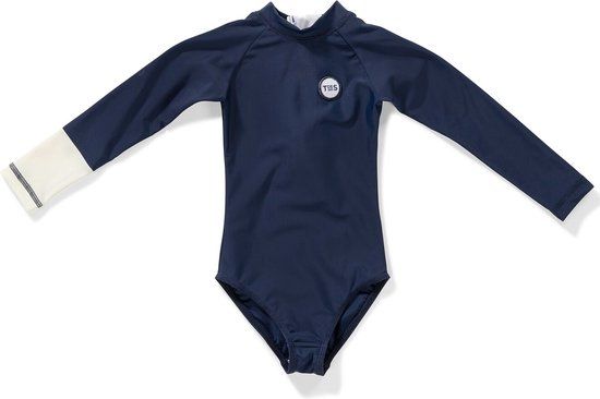 Tenue Soleil UV-badpak meisjes Royal Ocean Blue maat 152-158cm