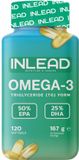 Inlead Omega-3 1000mg Triglyceride Form (120 Caps) Unflavoured