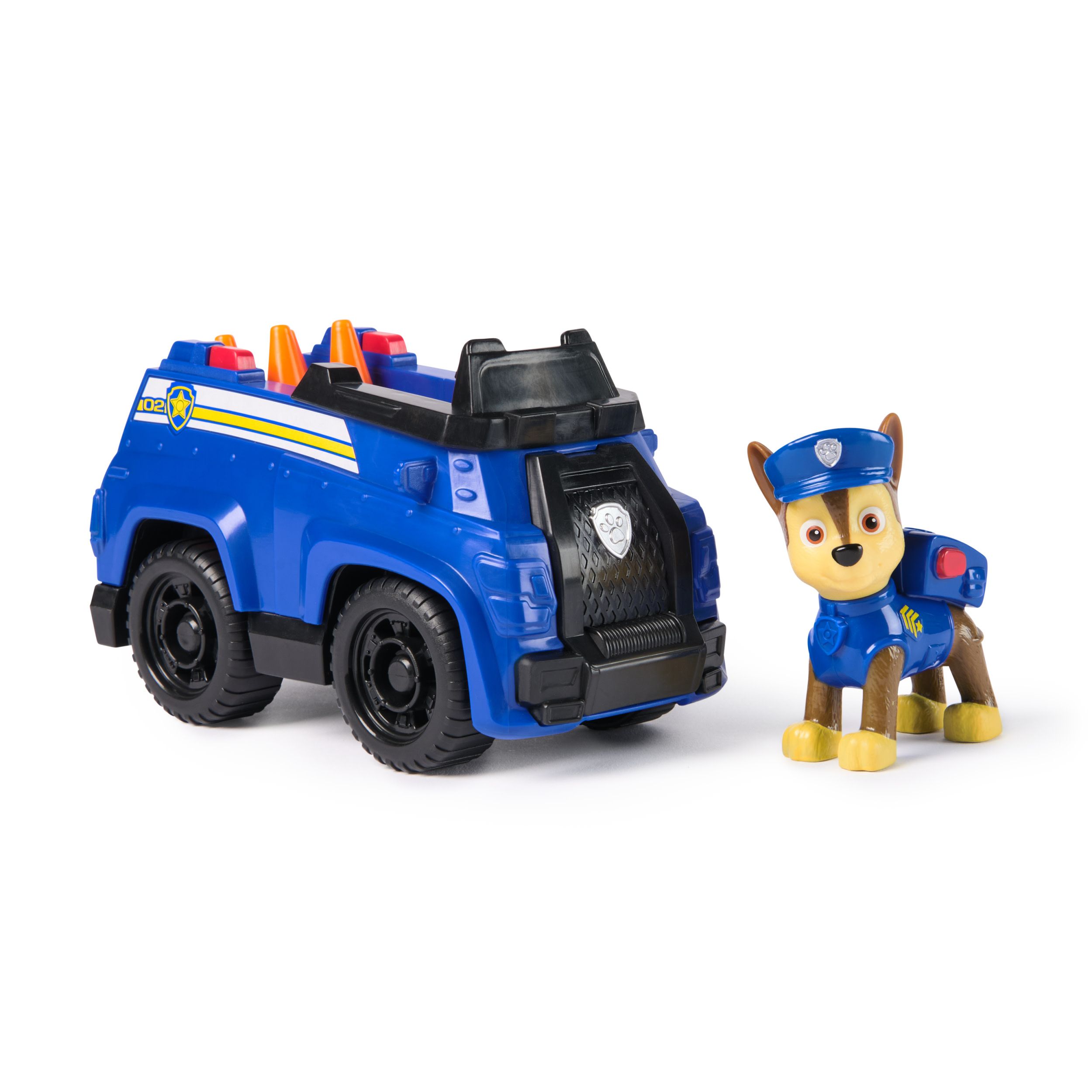 Spin Master PAW Patrol Chase's Patrol Cruiser Speelgoedauto met Speelfiguur
