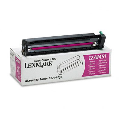 Lexmark 12A1451 magenta toner cartridge - 6.5K pages