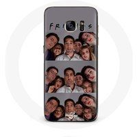 Maniacase Hoesje voor Samsung Galaxy S7 Edge Friends Selfie Series