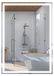 HOMCOM Miroir de salle de bain, miroir de salle de bain avec éclairage LED, miroir mural de 70 x 50 cm