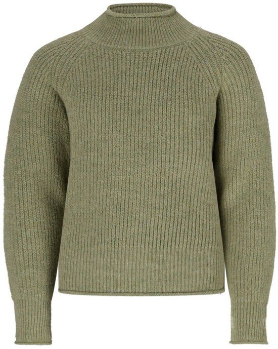 Like FLO Daisy Flo Knit Truien & Vesten Meisjes - Sweater - Hoodie - Vest - Groen - Maat 128