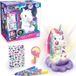 Canal Toys Lampe DIY Licorne, veilleuse LED pour décoration, édition cosmique, objet de collection, avec autocollants, feutres et mèches de cheveux