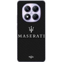 Xiaomi Redmi Note 14 Pro 5G MASERTATI BLANC FOND CARBONNE Maniacase