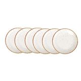 Tramontina - Set van 6 platte borden rond porselein Rustico 28cm