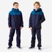 Decathlon Veste de voile, chaude et imperméable, enfant, sailing 100, bleu marine / bleu