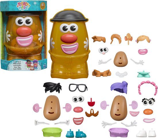 Potato Head Superpieper, set met 41 Potato Head-accessoires, speelgoed voor meisjes en jongens, 2+