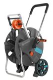 Gardena AquaRoll L Easy Slangenwagen - Zwart/Blauw/Oranje - 100m Capaciteit