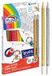 Fiorello Crayons triangulaires 14 couleurs (incl. or & argent)