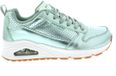 Skechers Sneakers Femme Uno Metallixs Sage Vert
