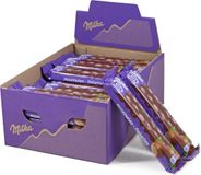 Milka Chocolade Repen Hele Noten Melkchocolade 30 x 45g