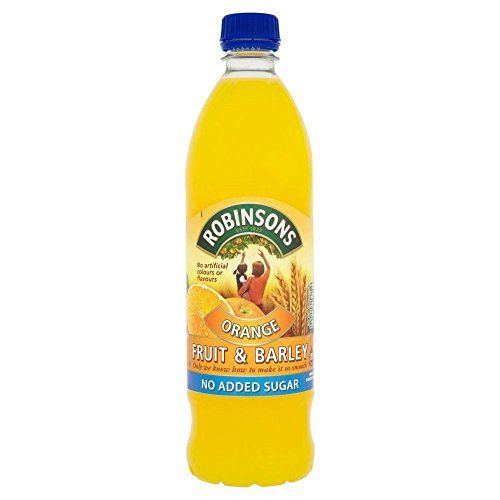 Robinsons Geen toegevoegde suiker oranje 1L (6 x 1ltr)