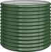 vidaXL Jardinière 80x80x68 cm acier galvanisé vert