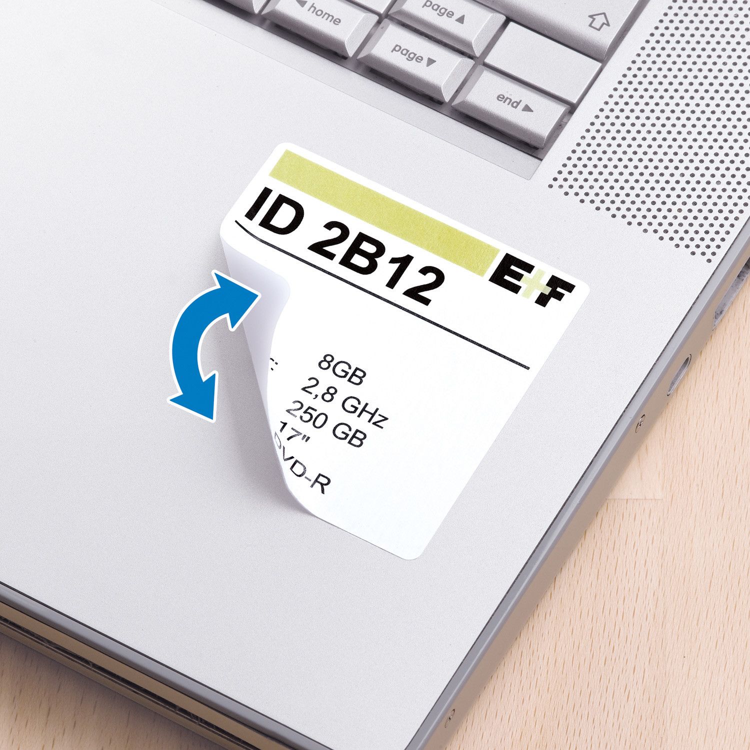 HERMA Removable labels A4 25.4x25.4 mm square white 1650 pcs.