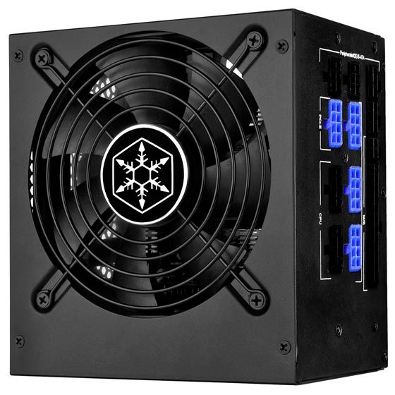 Silverstone ST85F-PT - Voeding - 850W - Zwart