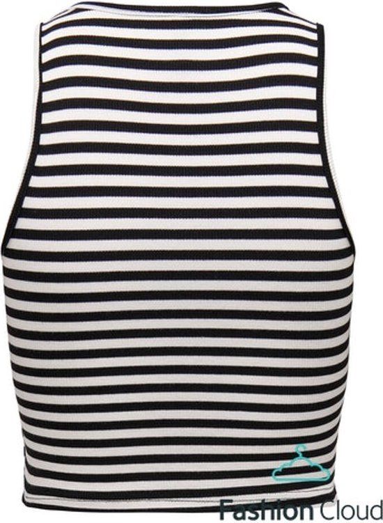ONLY Belia S/l Crop Top Box Black - Women's T-shirt - Black - Size: Normal