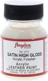 Angelus Acrylic Finish - vernis voor leren stoffen - acrylbasis - Satijnen Hoge Glans afwerking - 29,5ml