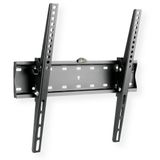 VALUE TV muurbeugel, 27mm muurafstand, Kantelbaar, zwart