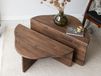 PIRANO table basse 90 cm noyer