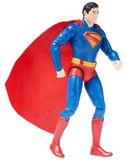 Figurine d'action Superman - 6 pouces - 9 points d'articulation - Avec 2 accessoires
