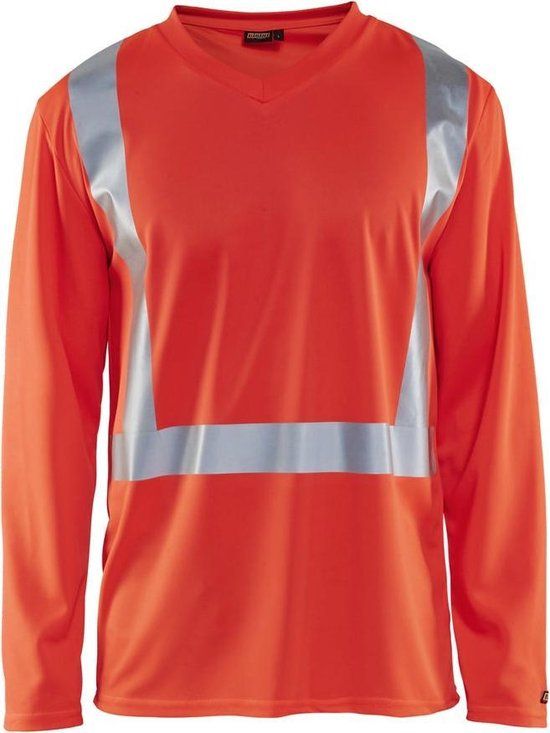 Blåkläder Blaklader UV-T-shirt lange mouw High Vis 3383-1011