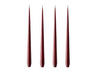 ester & erik Bougie ester & erik Lot de 4 mat Wine, 32 cm