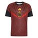 ADIDAS PERFORMANCE Tricot 'Belgien 26 Pre-Match' donkergeel / oranje / rood / zwart