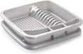 Plastic Forte égouttoir - avec bac de récupération - gris - 39 x 39 cm - égouttoir - égouttoirs