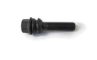 H&R Wielbout bolkonisch met bewegende ring R14 M14x1.50 - Lengte 51mm - Zwart